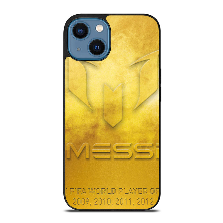 LIONEL MESSI WORLD PLAYER iPhone 14 Case Cover