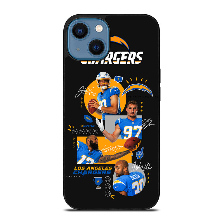LOS ANGELES CHARGERS FOOTBALL TEAM iPhone 14 Case Cover