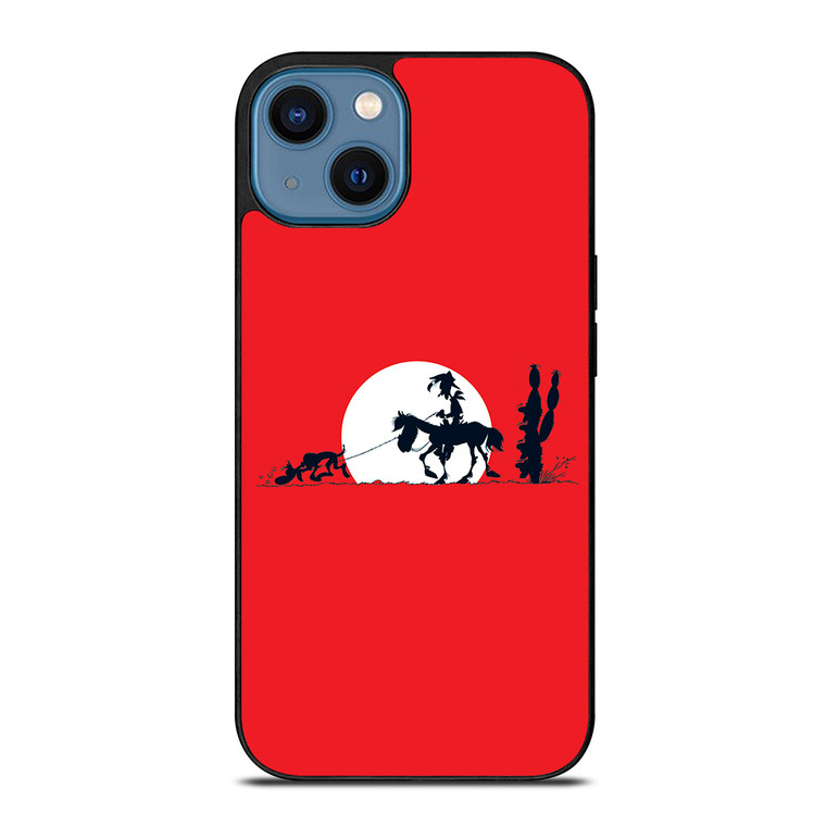 LUCKY LUKE AND HORSE iPhone 14 Case Cover