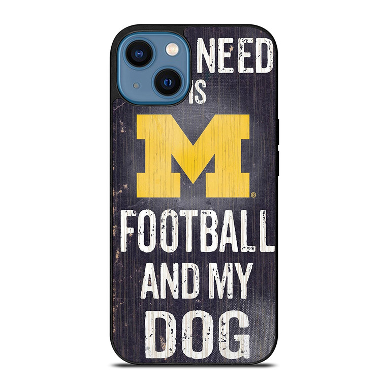 MICHIGAN WOLVERINES 5 iPhone 14 Case Cover