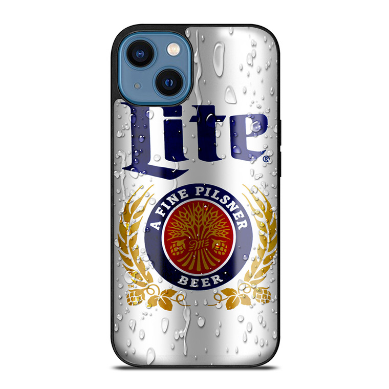MILLER LITE BEER CAN iPhone 14 Case Cover