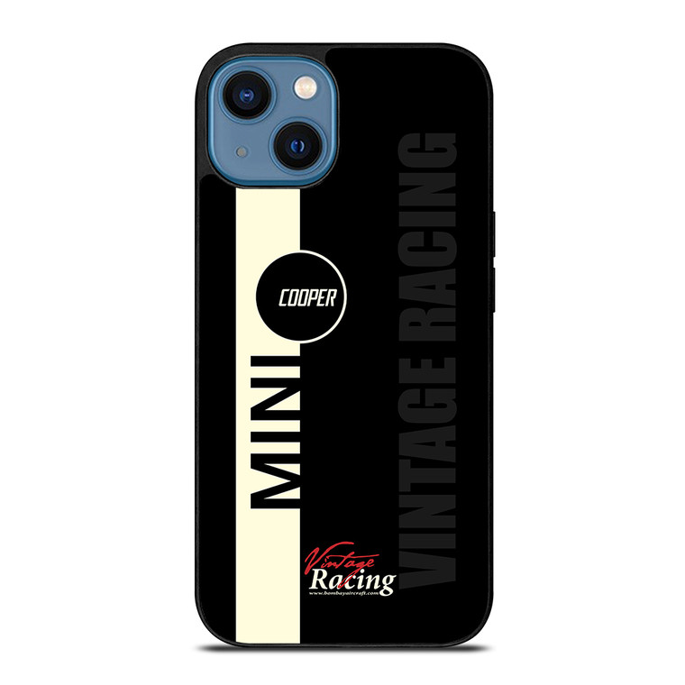 MINI COOPER VINTAGE RACING iPhone 14 Case Cover