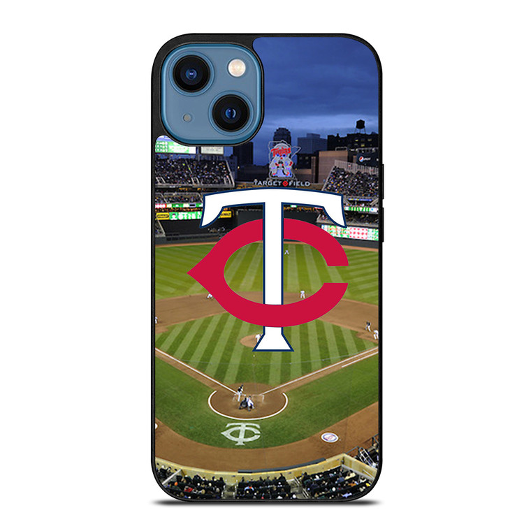 MINNESOTA TWINS BASEBALL LOGO iPhone 14 Case Cover