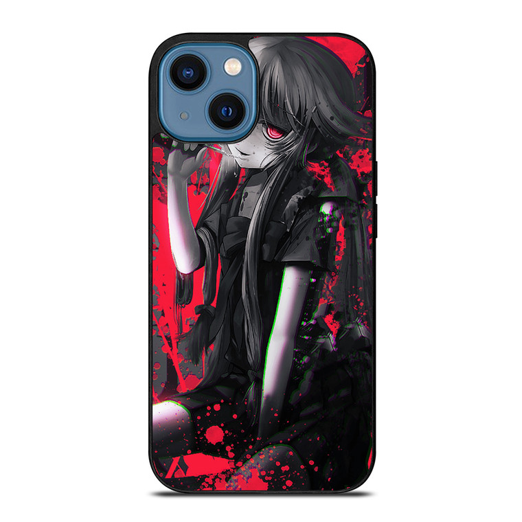 MIRAI NIKKI BLOOD iPhone 14 Case Cover