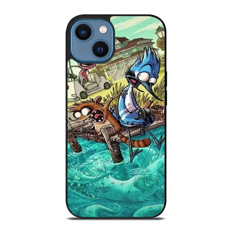MORDECAI RIGBY CARTOON SERIES iPhone 14 Case Cover