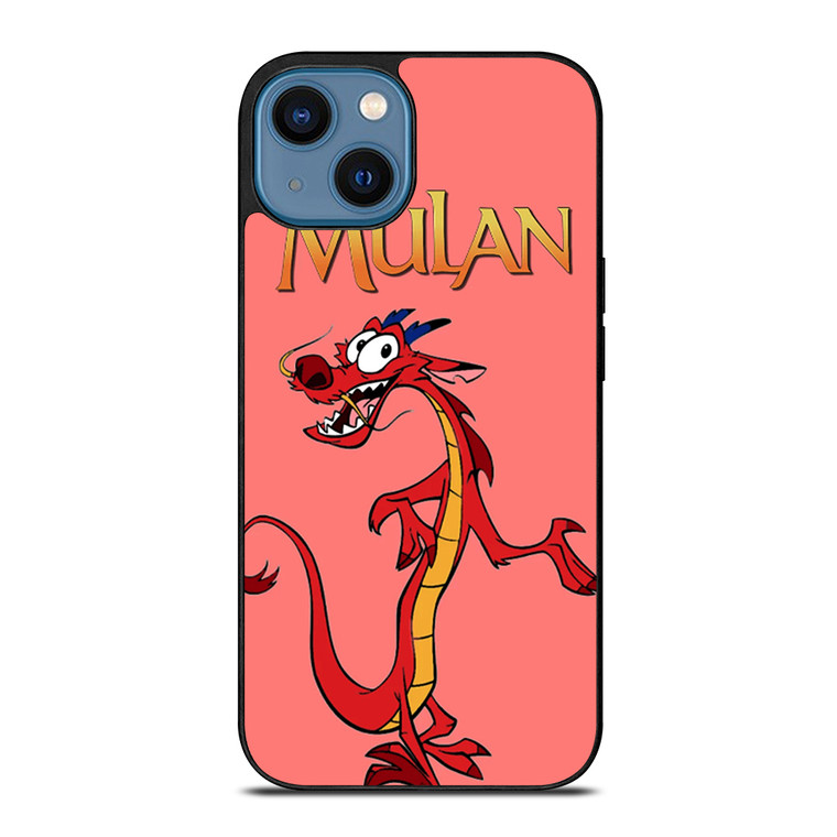 MUSHU MULAN DISNEY 1 iPhone 14 Case Cover MUSHU MULAN DISNEY 1 iPhone 14 Case Cover
