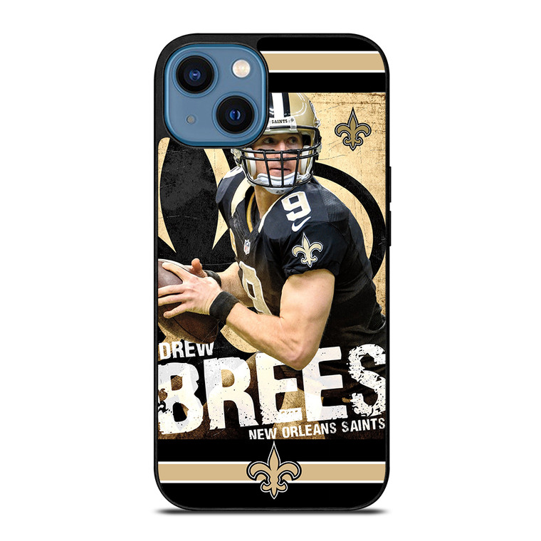 NEW ORLEANS SAINTS DREW BREES iPhone 14 Case Cover