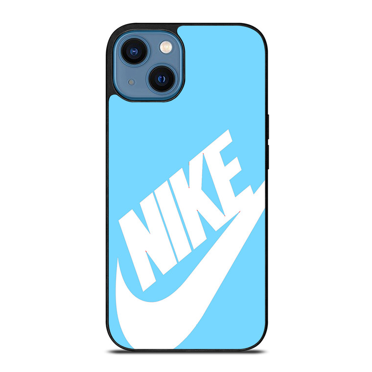 NIKE BLUE iPhone 14 Case Cover