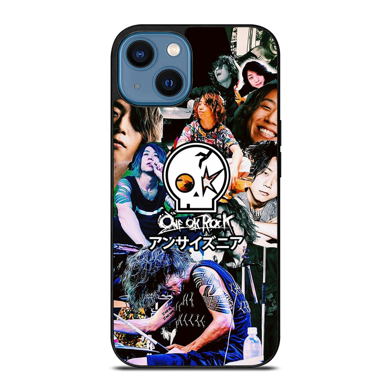 ONE OK ROCK BAND COLLAGE iPhone 14 Case Cover