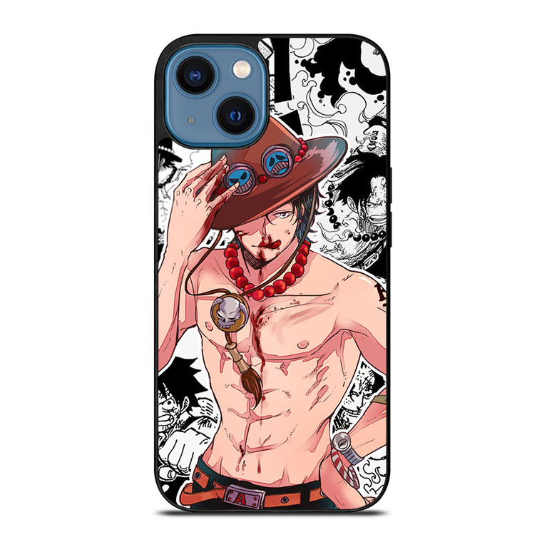 ONE PIECE ACE iPhone 14 Case Cover