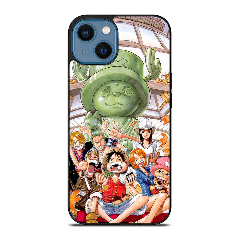 ONE PIECE LUFFY FRIENDS iPhone 14 Case Cover