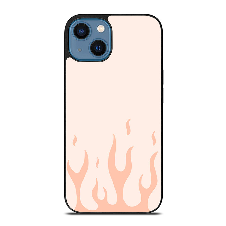 ORANGE FLAME iPhone 14 Case Cover