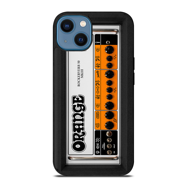 ORANGE GUITAR BASS AMP 2 iPhone 14 Case Cover