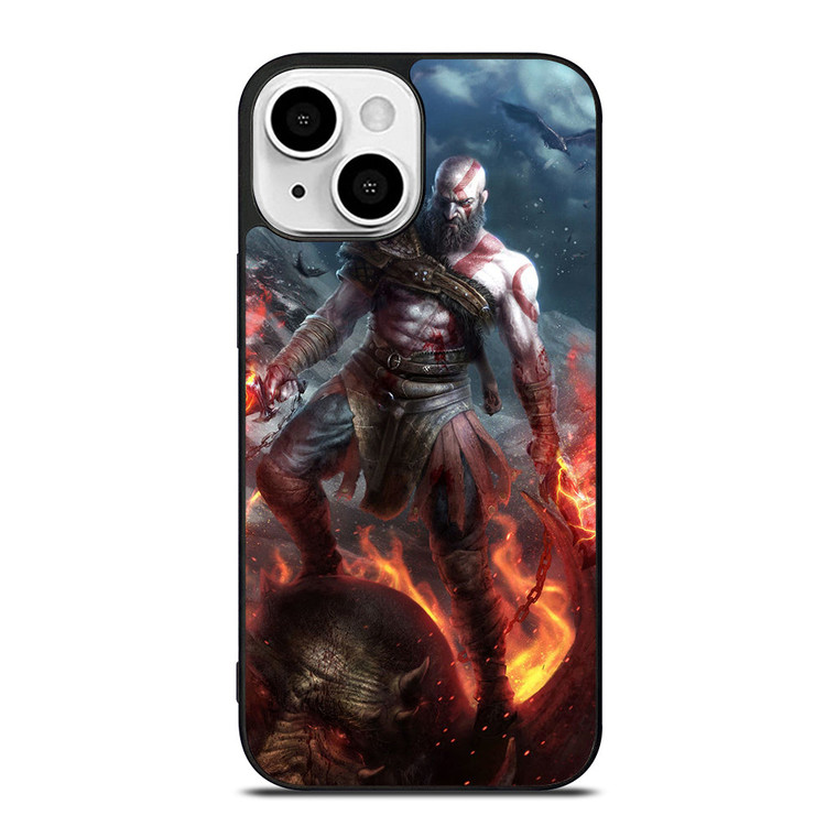 GOD OF WAR KRATOS iPhone 13 Mini Case Cover
