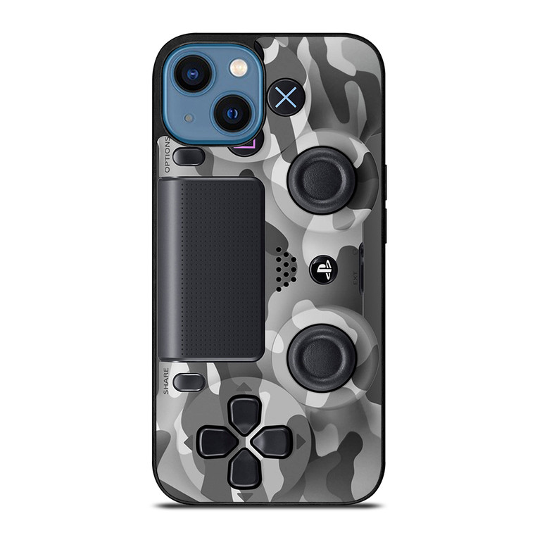 PS4 CONTROLLER PLAYSTATION CAMO iPhone 14 Case Cover