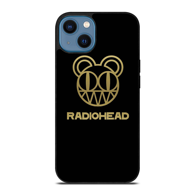 RADIOHEAD LOGO GOLD iPhone 14 Case Cover RADIOHEAD LOGO GOLD iPhone 14 Case Cover