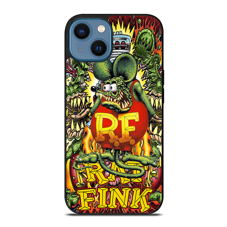 RAT FINK RF 1 iPhone 14 Case Cover RAT FINK RF 1 iPhone 14 Case Cover