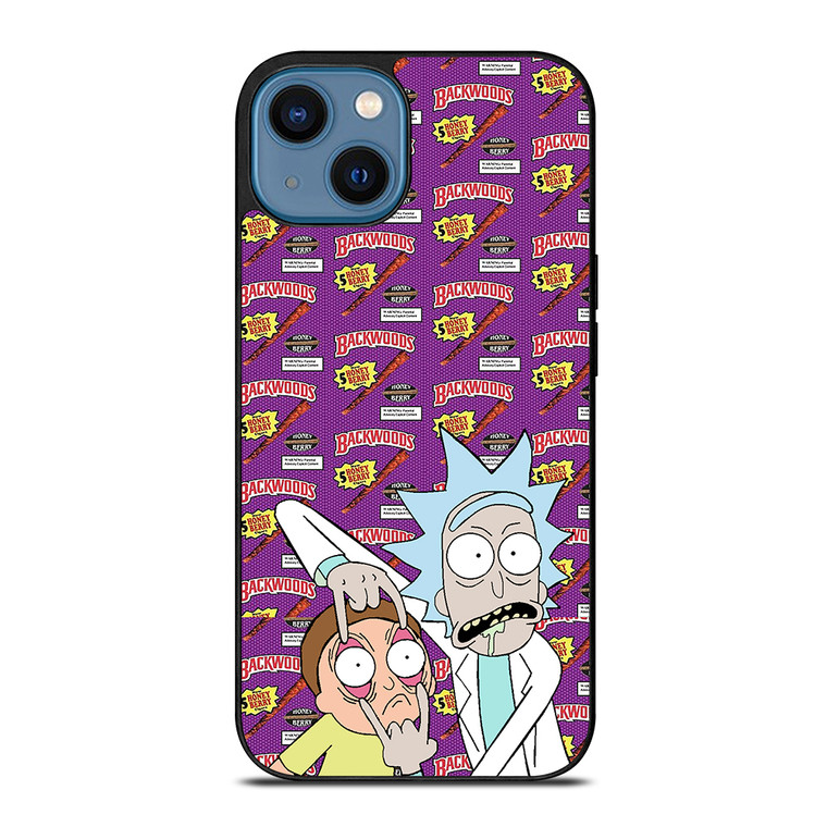 RICK AND MORTY BACKWOODS ONLY iPhone 14 Case Cover
