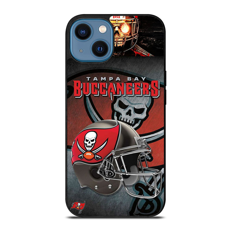 TAMPA BAY BUCCANEERS SKULL iPhone 14 Case Cover