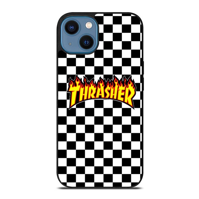 THRASER BLACK WHITE iPhone 14 Case Cover