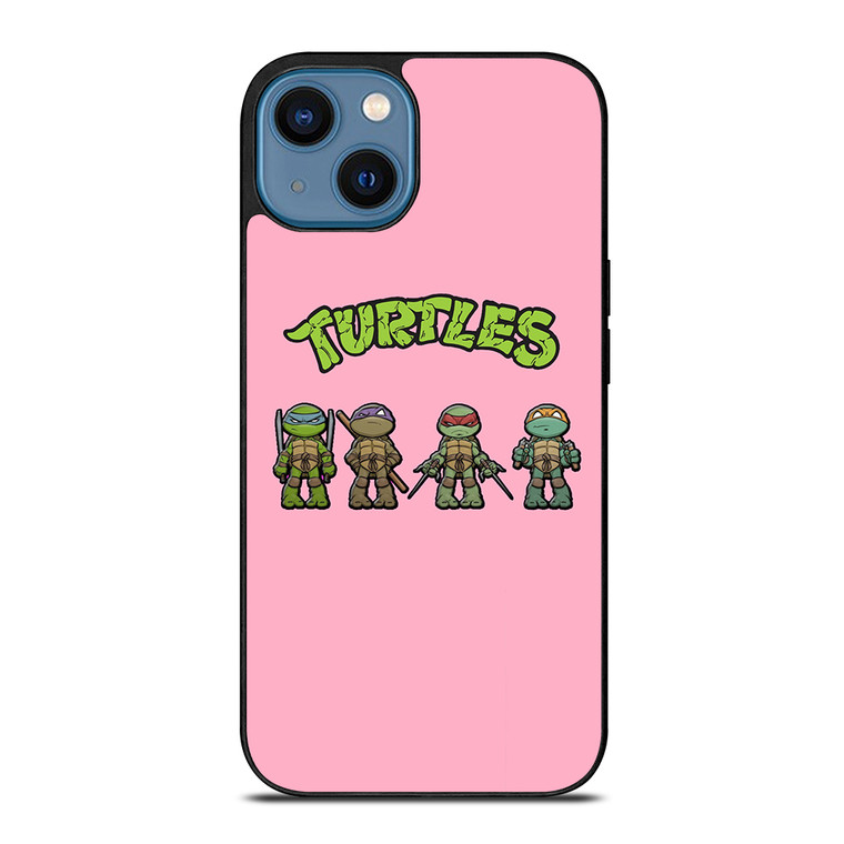 TMNT CHIBI PINK iPhone 14 Case Cover