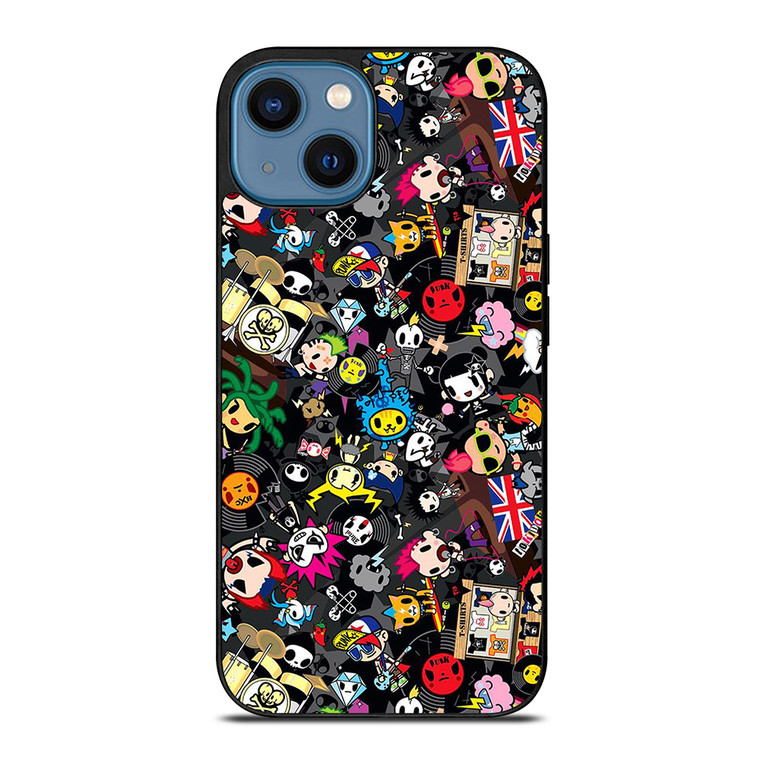 TOKIDOKI COLLAGE 1 iPhone 14 Case Cover