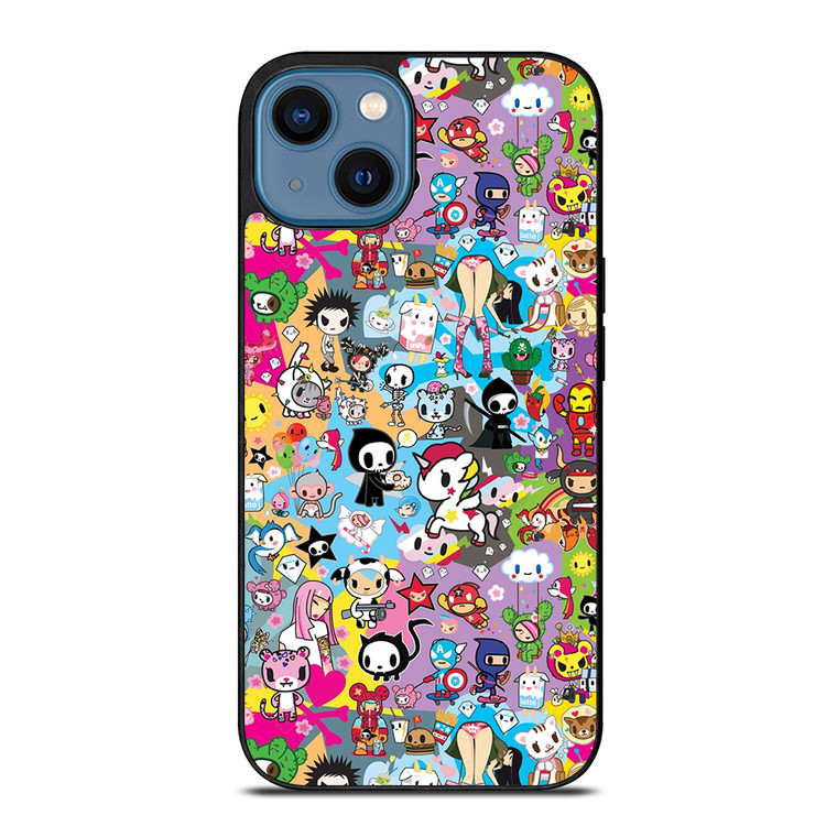 TOKIDOKI UNICORNO COLLAGE iPhone 14 Case Cover