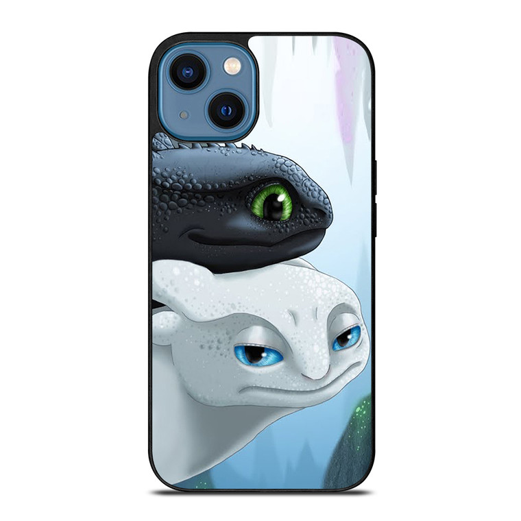 TOOTHLESS LIGHT FURY 1 iPhone 14 Case Cover