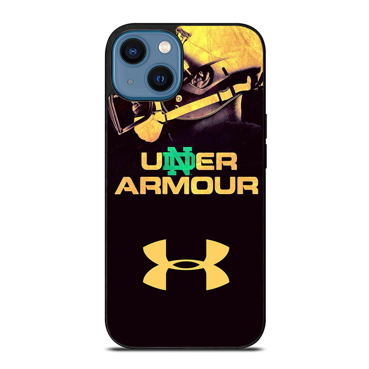 UNDER ARMOUR NOTRE DAME iPhone 14 Case Cover UNDER ARMOUR NOTRE DAME iPhone 14 Case Cover
