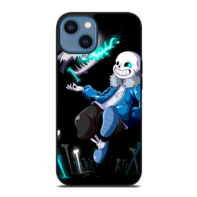 UNDERTALE SANS SMILE iPhone 14 Case Cover