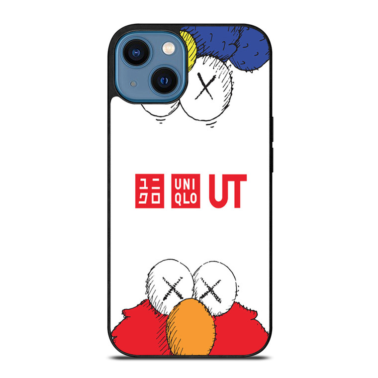 UNIQLO KAWS LOGO iPhone 14 Case Cover UNIQLO KAWS LOGO iPhone 14 Case Cover