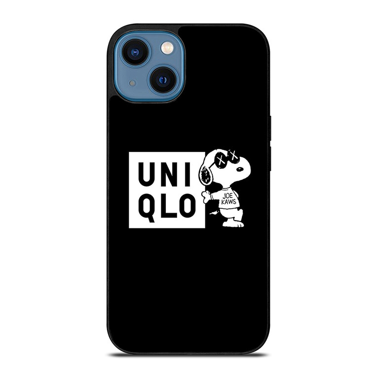 UNIQLO SNOOPY LOGO iPhone 14 Case Cover