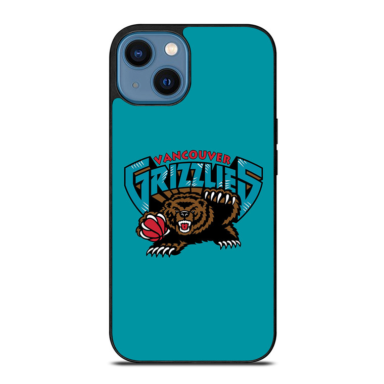 VANCOUVER GRIZZLIES LOGO iPhone 14 Case Cover VANCOUVER GRIZZLIES LOGO iPhone 14 Case Cover