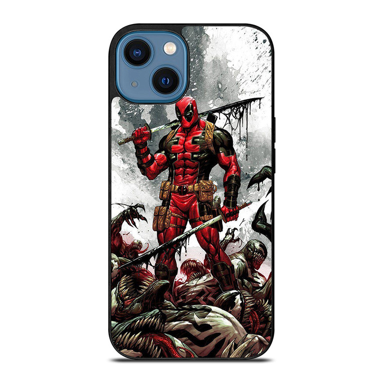 VENOM DEADPOOL MARVEL iPhone 14 Case Cover
