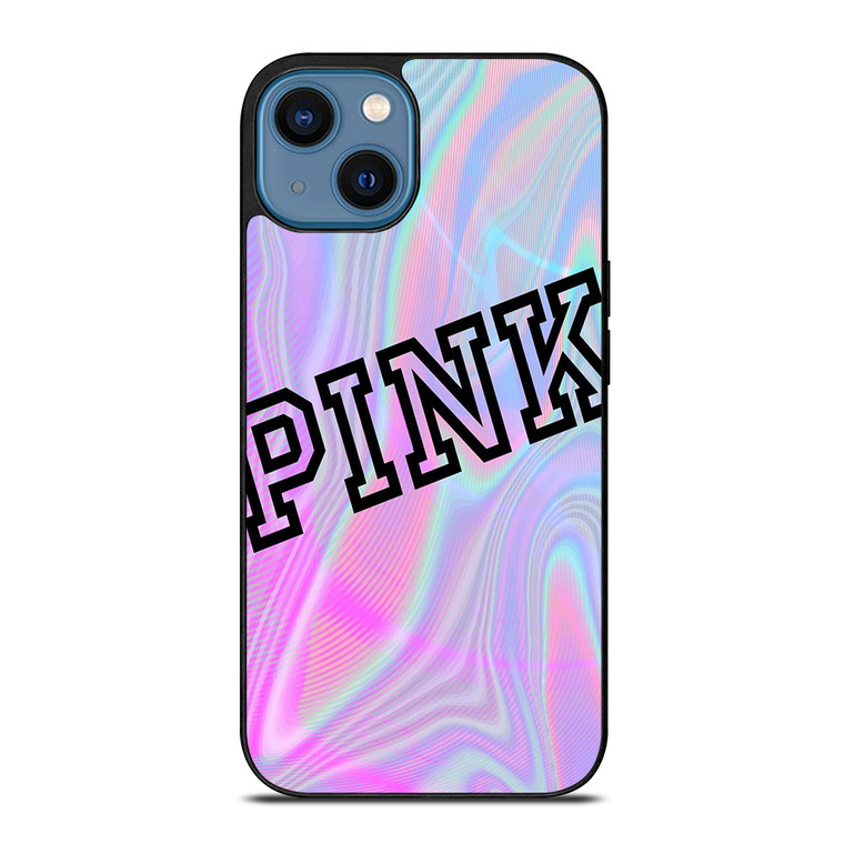 VICTORIA'S SECRET PINK COLORFULL iPhone 14 Case Cover