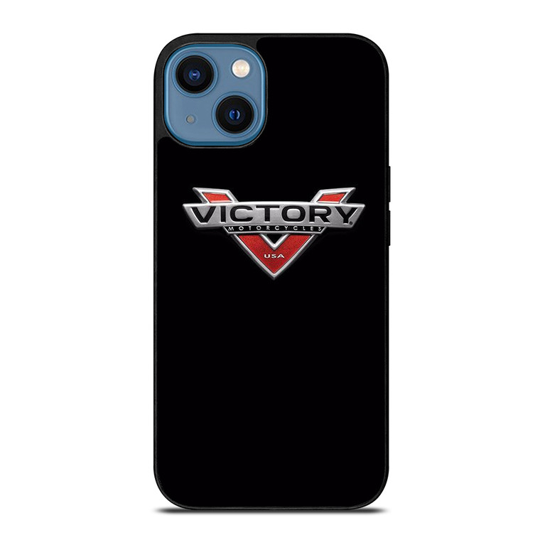 VICTORY BLACK LOGO iPhone 14 Case Cover