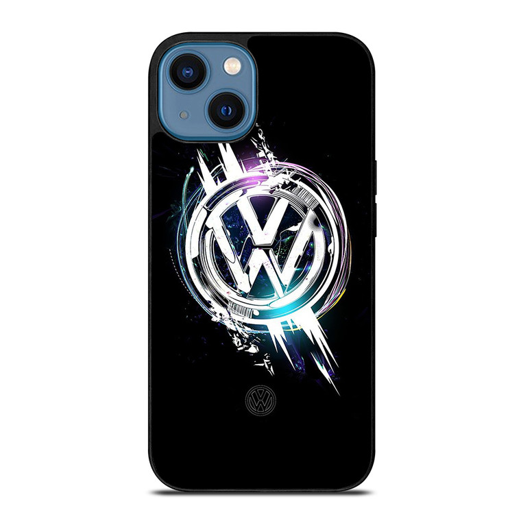 VOLKSWAGEN LOGO ART iPhone 14 Case Cover VOLKSWAGEN LOGO ART iPhone 14 Case Cover