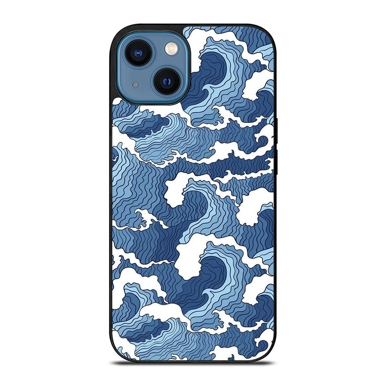 WAVE AESTHETIC 5 iPhone 14 Case Cover