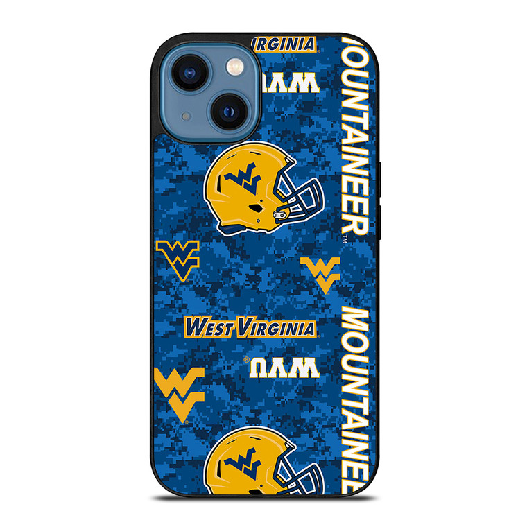 WEST VIRGINIA MOUNTAINEERS LOGO iPhone 14 Case Cover