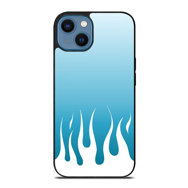 WHITE FIRE iPhone 14 Case Cover