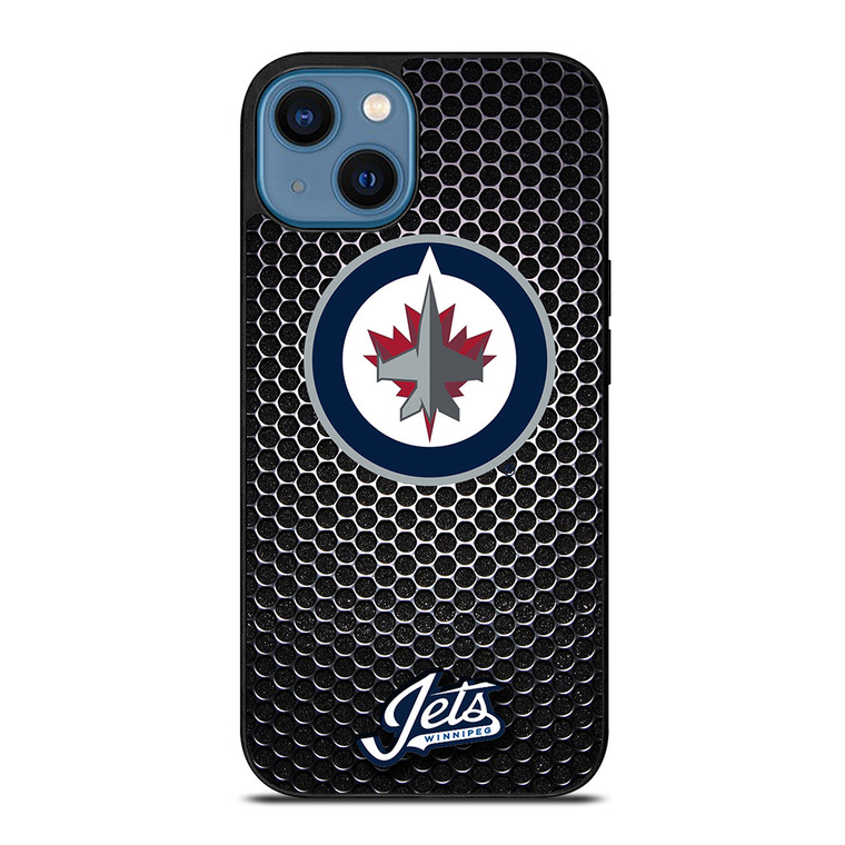 WINNIPEG JETS METAL iPhone 14 Case Cover
