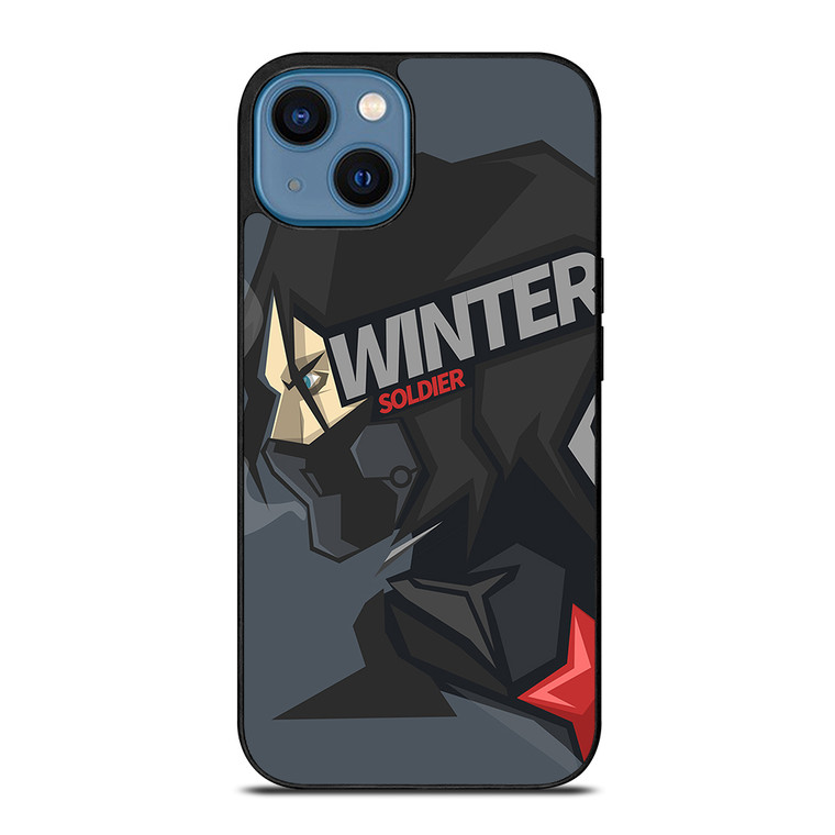 WINTER SOLDIER ART iPhone 14 Case Cover