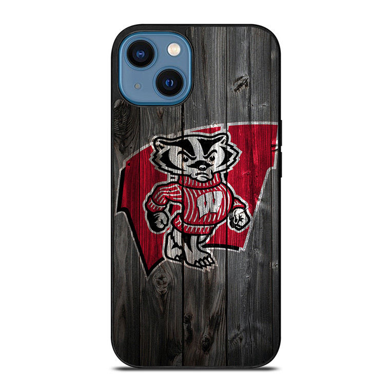 WISCONSIN BADGERS 1 iPhone 14 Case Cover