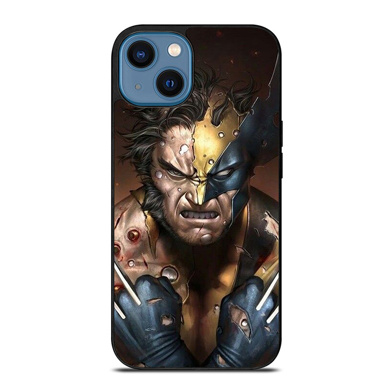 WOLVERINE FACE MARVEL iPhone 14 Case Cover