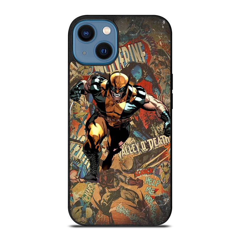 WOLVERINE LOGAN MARVEL iPhone 14 Case Cover