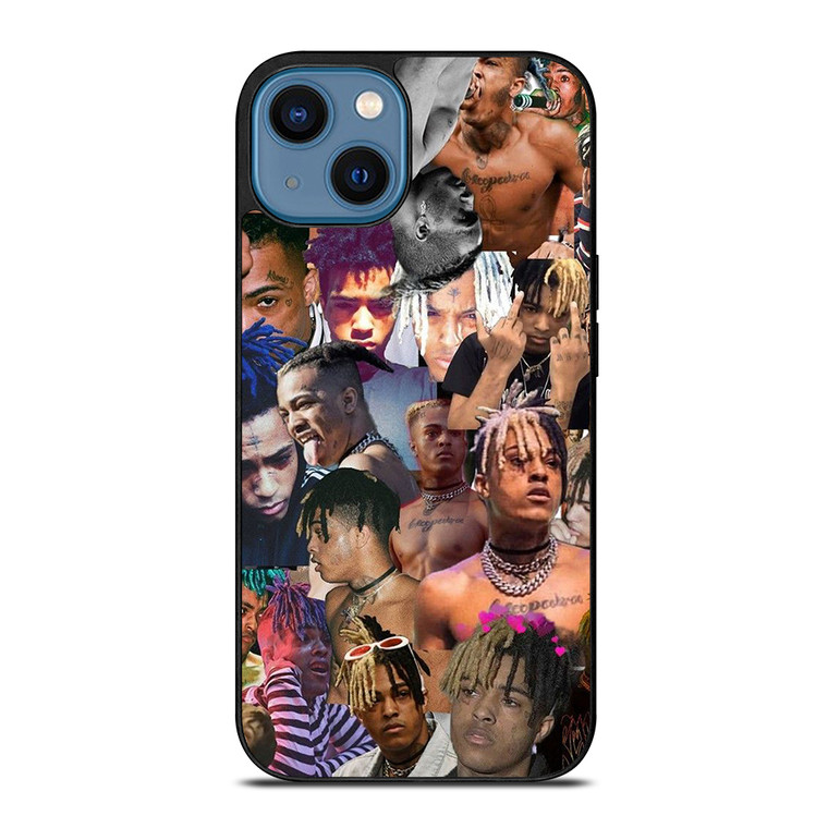 XXXTENTACION RAPPER COLLAGE iPhone 14 Case Cover XXXTENTACION RAPPER COLLAGE iPhone 14 Case Cover