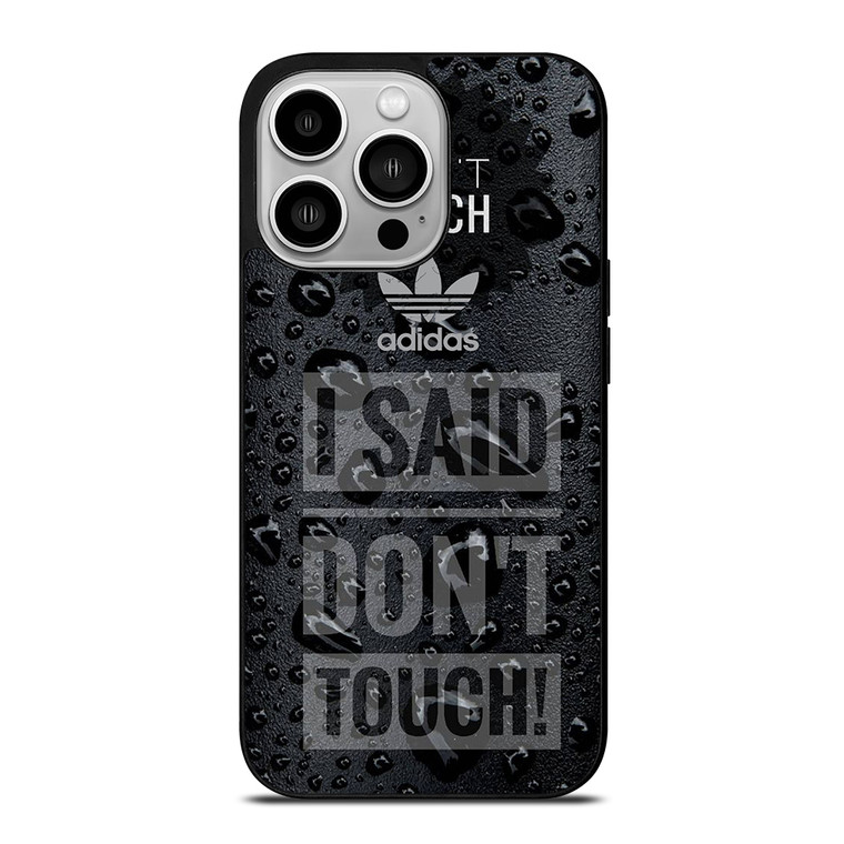 ADIDAS DON'T TOUCH MY PHONE iPhone 14 Pro Case Cover ADIDAS DON'T TOUCH MY PHONE iPhone 14 Pro Case Cover