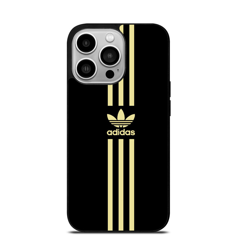 ADIDAS GOLD STRIPE 1 iPhone 14 Pro Case Cover