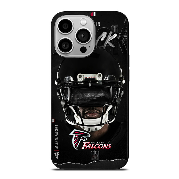 ATLANTA FALCONS BLACK iPhone 14 Pro Case Cover