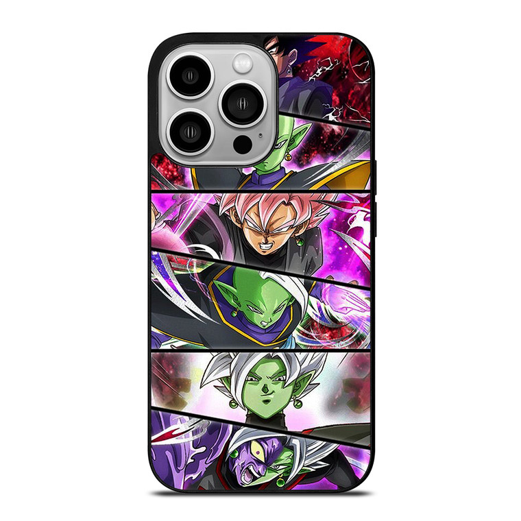 BLACK GOKU X ZAMASU DRAGON BALL iPhone 14 Pro Case Cover